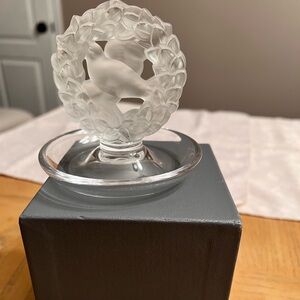 Authentic Lalique crystal bird.